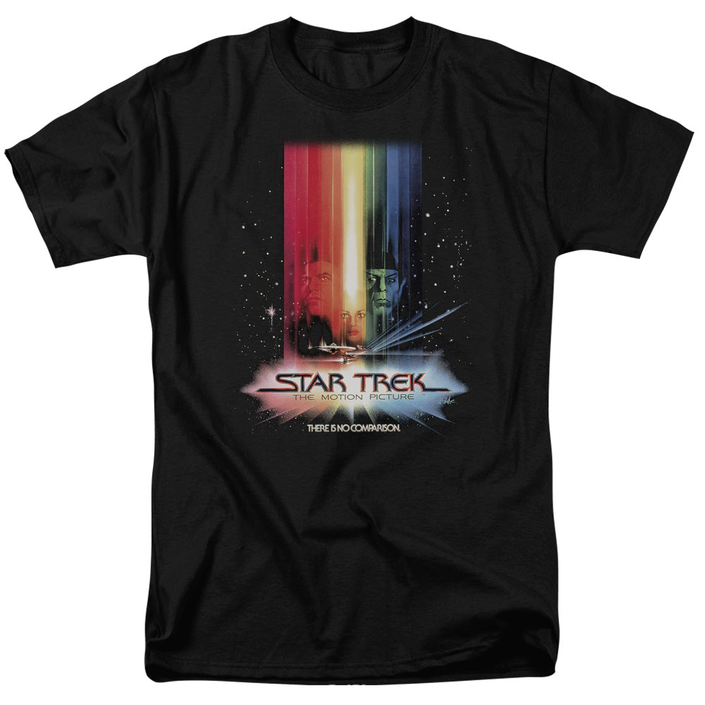 Star Trek - Motion Picture Poster - Short Sleeve Adult 18/1 - Black T-shirt