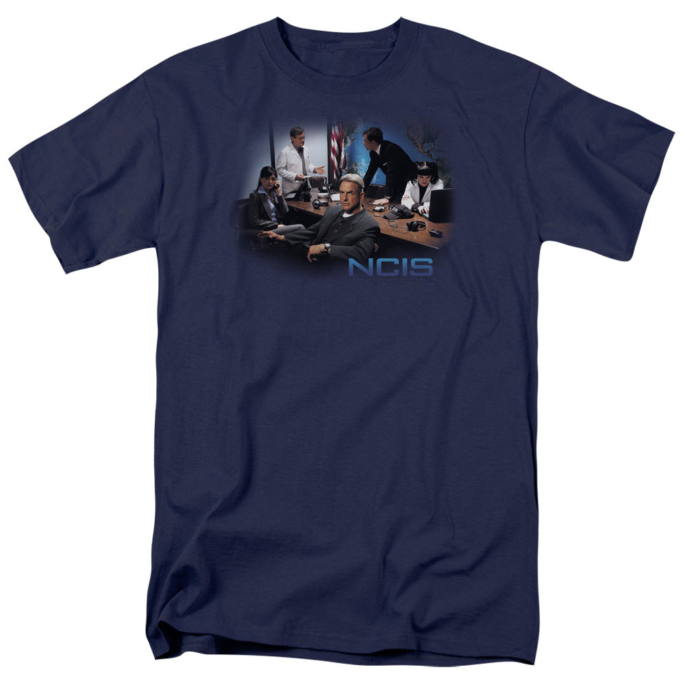 Ncis - Original Cast - Short Sleeve Adult 18/1 - Navy T-shirt