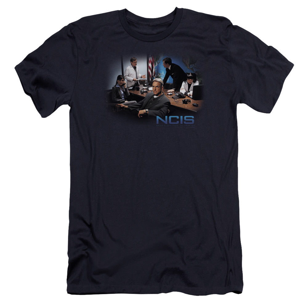 Ncis - Original Cast-premuim Canvas Adult Slim Fit 30/1 - Navy