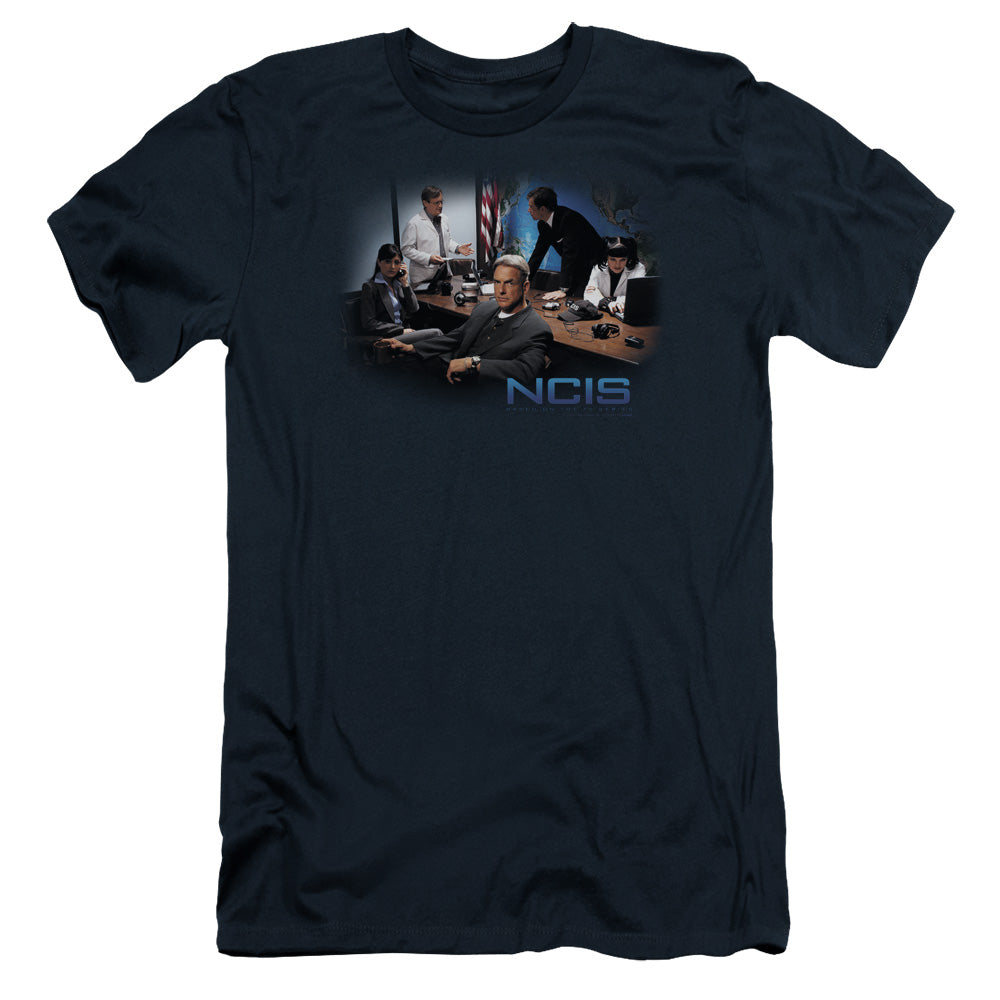 Ncis - Original Cast - Short Sleeve Adult 30/1 - Navy T-shirt