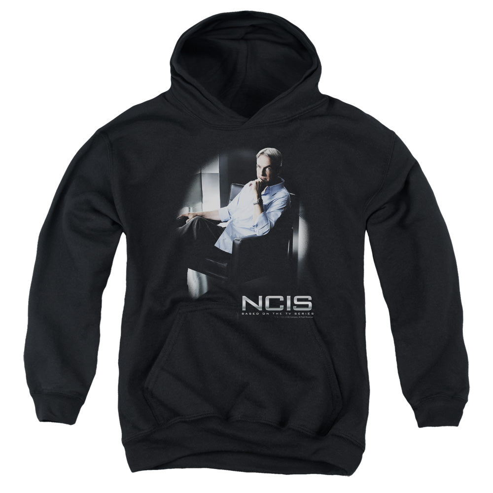 Ncis - Gibbs Ponders - Youth Pull-over Hoodie - Black
