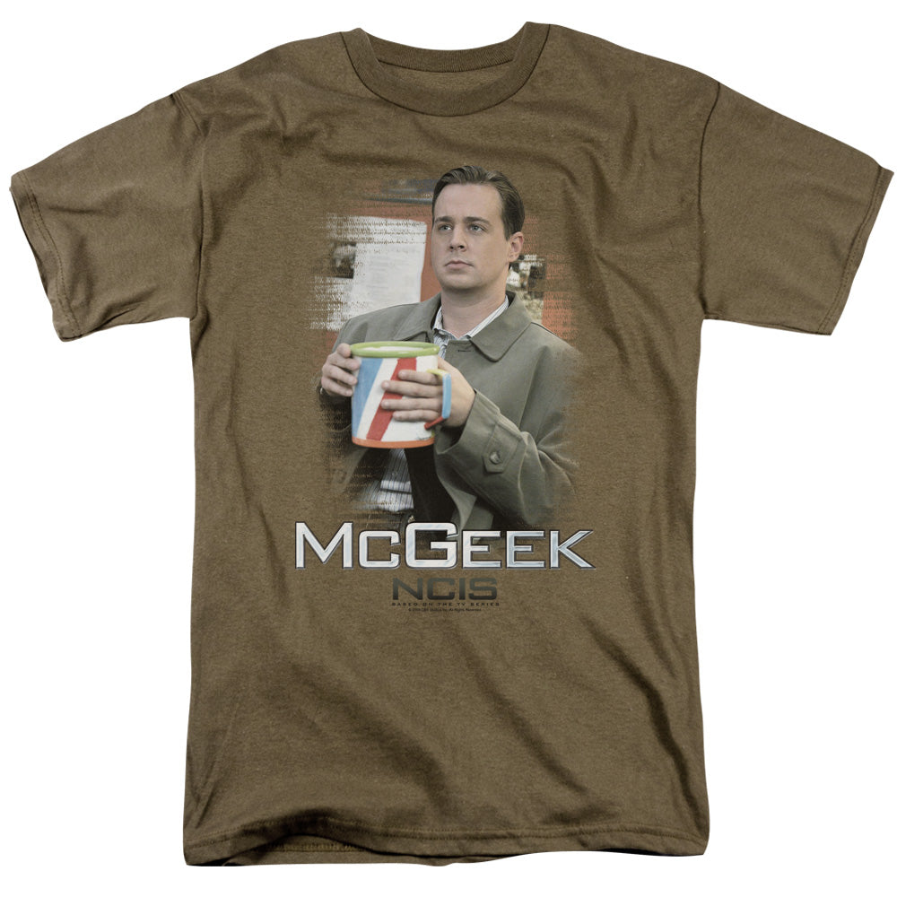 Ncis - Mcgeek - Short Sleeve Adult 18/1 - Safari Green T-shirt