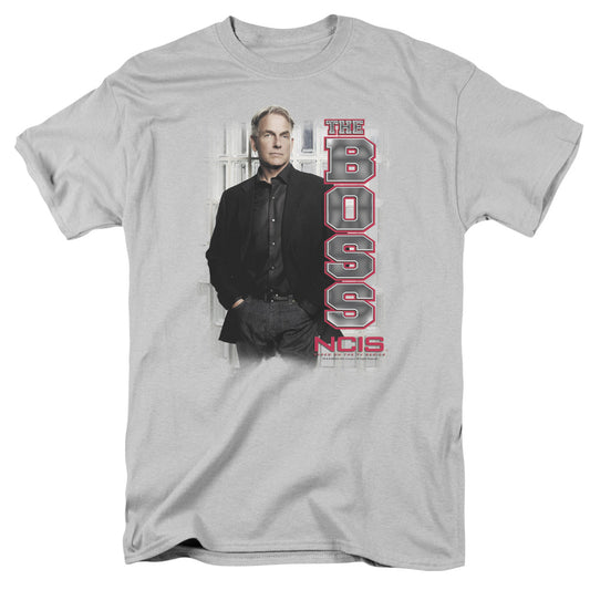 Ncis - The Boss - Short Sleeve Adult 18/1 - Silver T-shirt