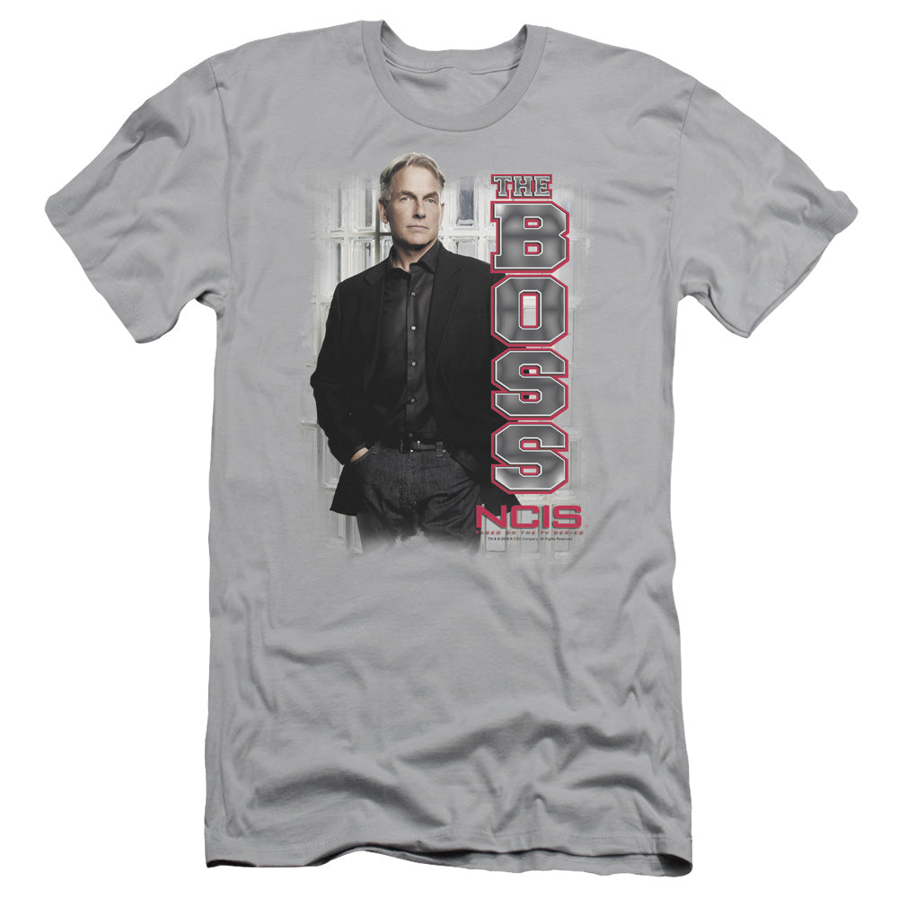 Ncis - The Boss - Short Sleeve Adult 30/1 - Silver T-shirt