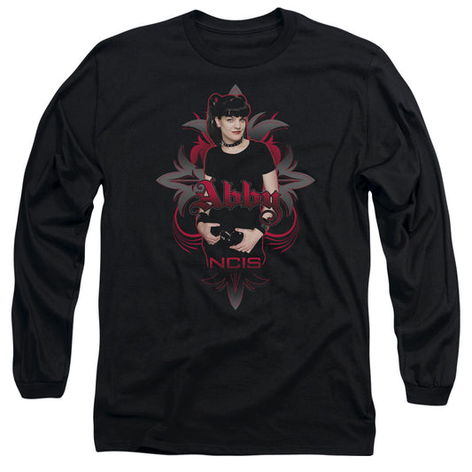 Ncis - Abby Gothic - Long Sleeve Adult 18/1 - Black T-shirt