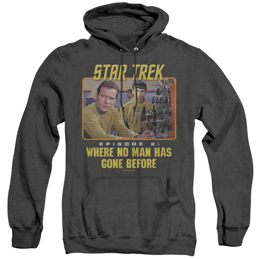 Star Trek - Episode 2 - Adult Heather Hoodie - Black