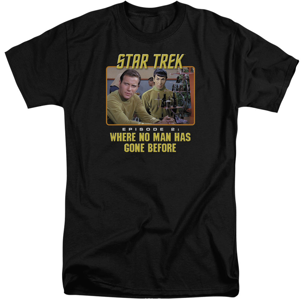 Star Trek - Episode 2 - Short Sleeve Adult Tall - Black T-shirt