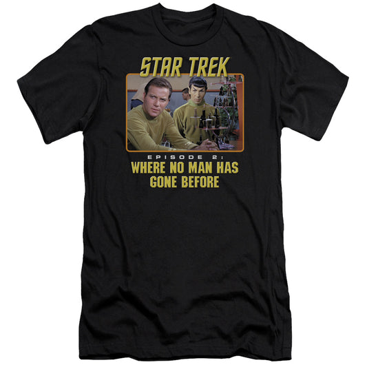 Star Trek - Episode 2-premuim Canvas Adult Slim Fit 30/1 - Black