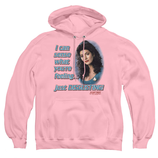 Star Trek - No Empathy - Adult Pull-over Hoodie - Pink