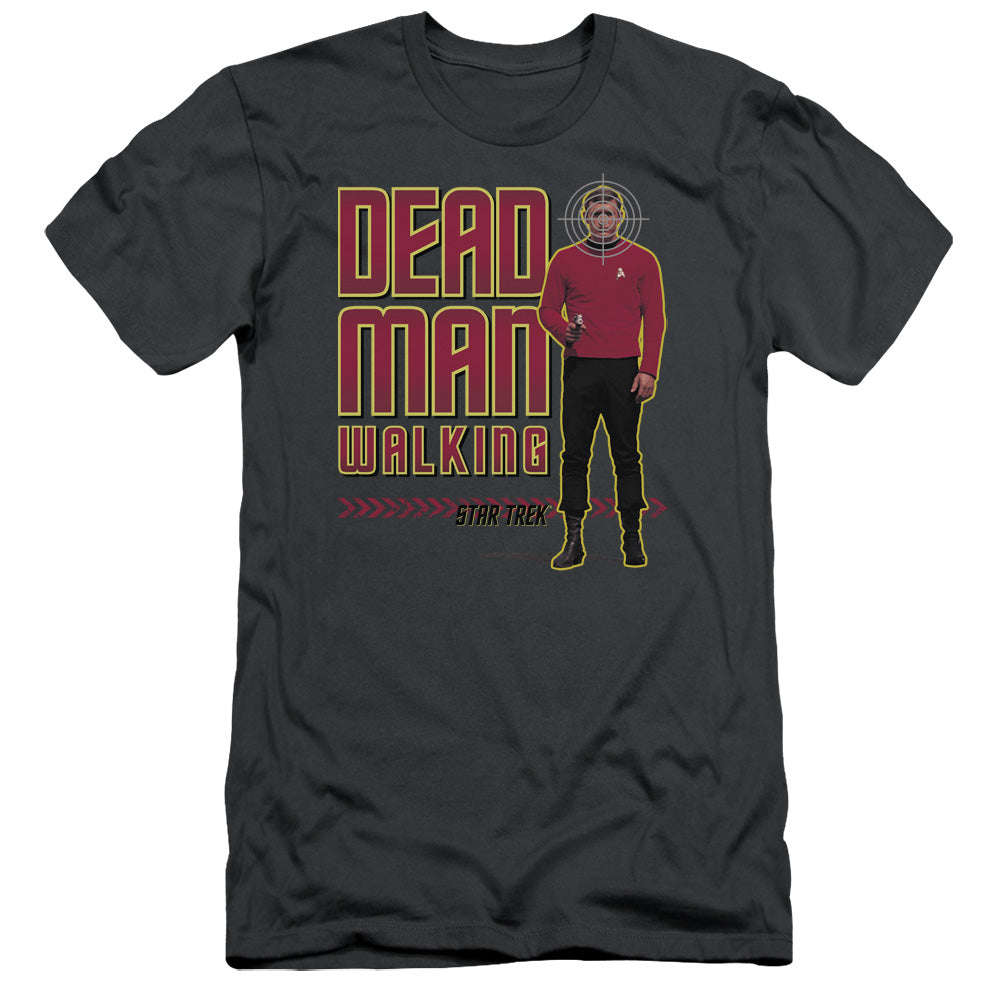 Star Trek - Dead Man Walking - Short Sleeve Adult 30/1 - Charcoal T-shirt