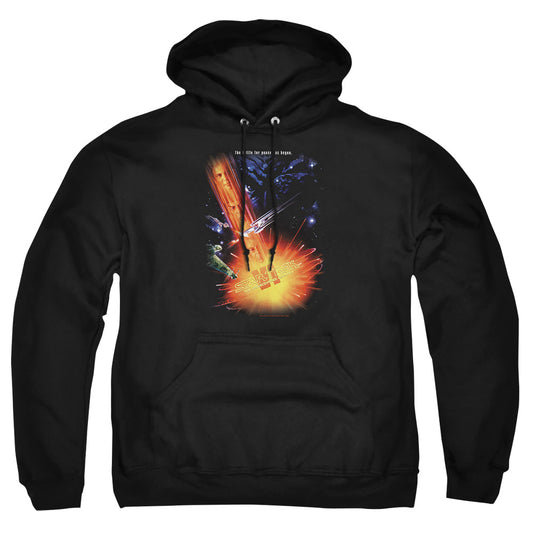 Star Trek - Undiscovered Cntry(Movie) - Adult Pull-over Hoodie - Black