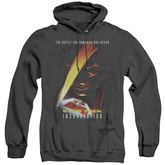 Star Trek - Insurrection(Movie) - Adult Heather Hoodie - Black
