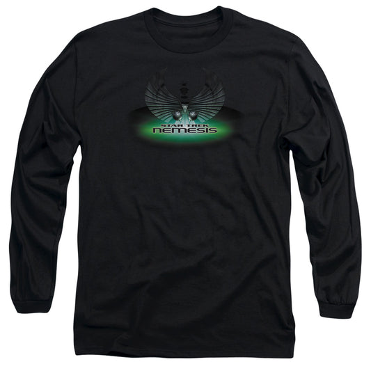 Star Trek - Nemesis(Movie) - Long Sleeve Adult 18/1 - Black T-shirt