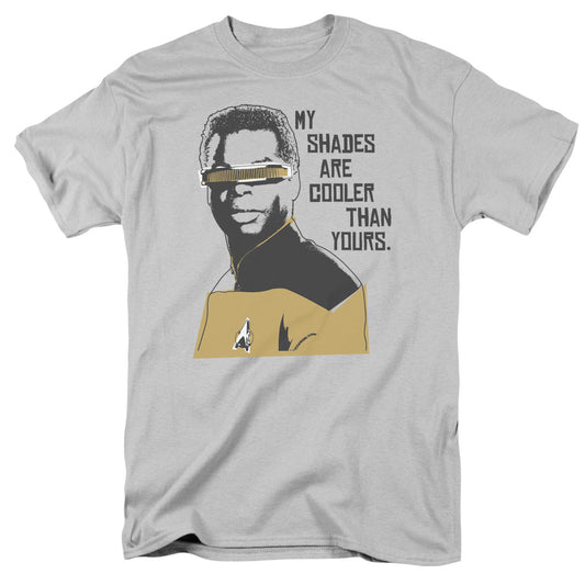 Star Trek - Cooler Shades - Short Sleeve Adult 18/1 - Silver T-shirt