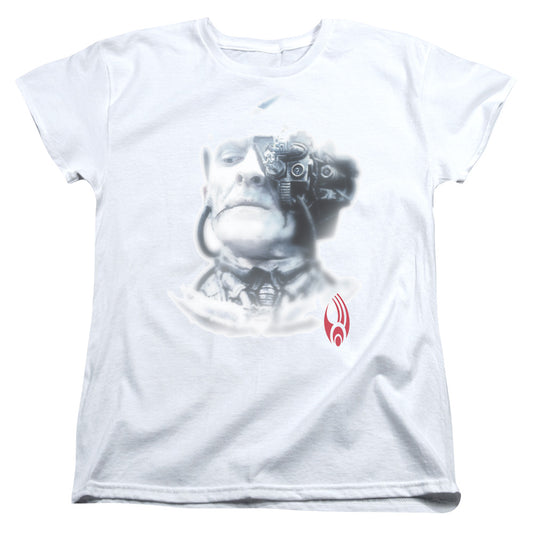 Star Trek - Borg Head - Short Sleeve Womens Tee - White T-shirt
