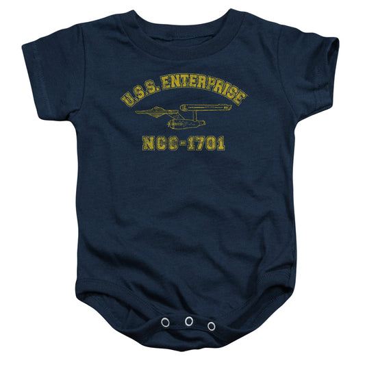 Star Trek - Enterprise Athletic-infant Snapsuit - Navy
