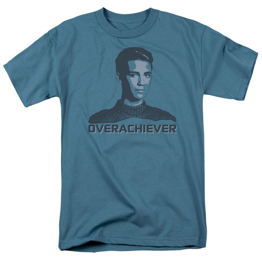 Star Trek - Overachiever - Short Sleeve Adult 18/1 - Slate T-shirt