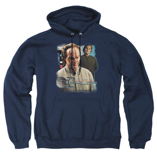 Star Trek - Doctor Phlox - Adult Pull-over Hoodie - Navy