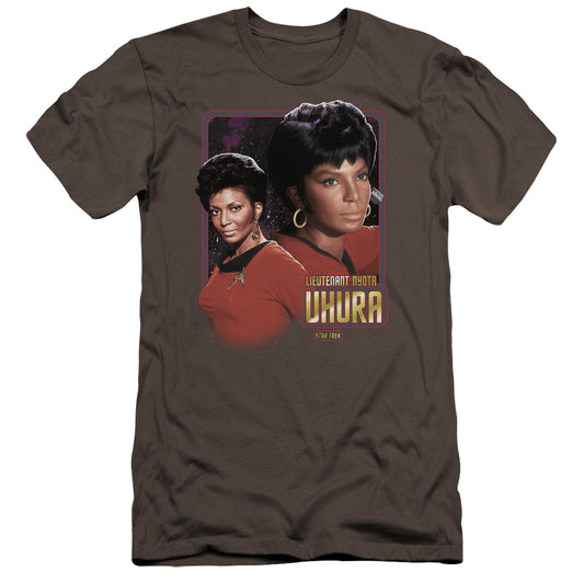 Star Trek - Lieutenant Uhura-premuim Canvas Adult Slim Fit 30/1 - Charcoal