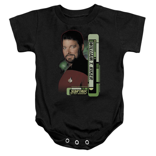 Star Trek - Riker-infant Snapsuit - Black