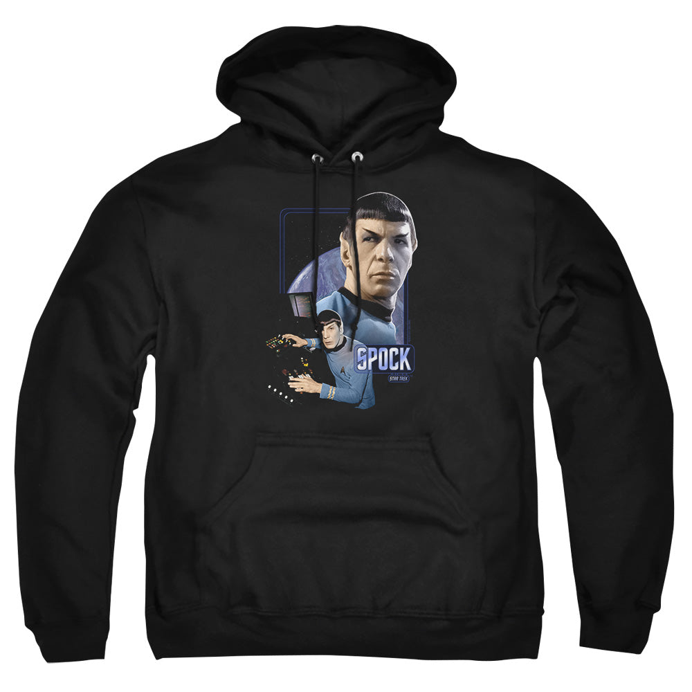 Star Trek - Spock - Adult Pull-over Hoodie - Black