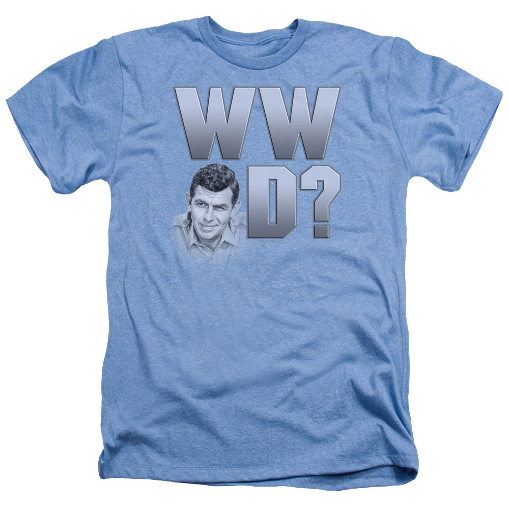 Andy Griffith - Wwad - Adult Heather - Light Blue