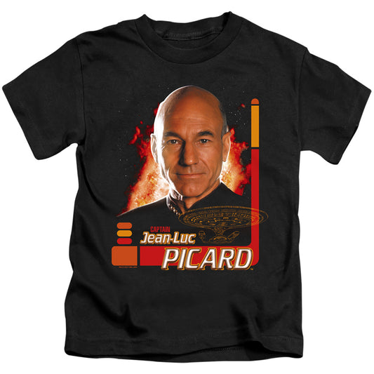 STAR TREK CAPTAIN PICARD - S/S JUVENILE 18/1 - BLACK - T-Shirt