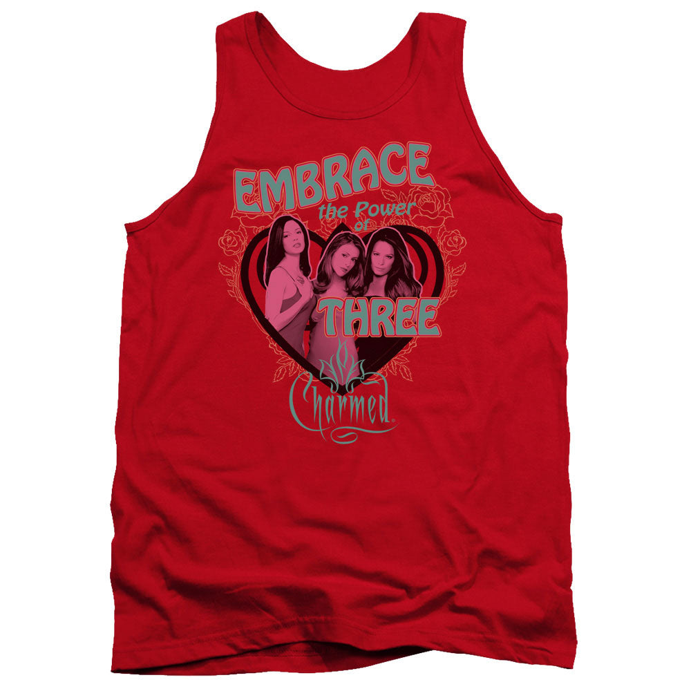 Charmed - Embrace The Power - Adult Tank - Red