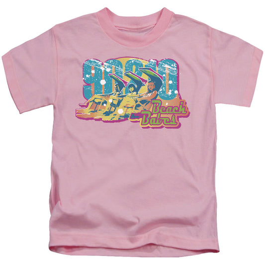 90210 - Beach Babes - Short Sleeve Juvenile 18/1 - Pink T-shirt