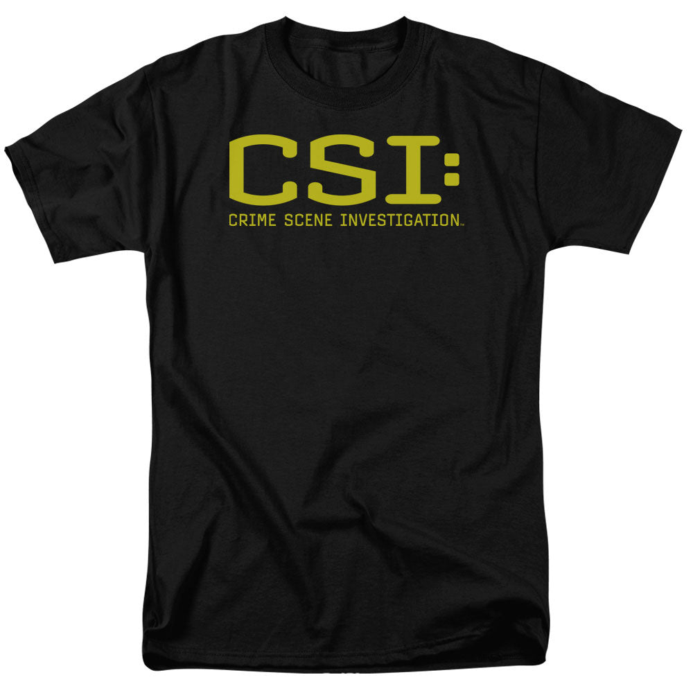 Csi - Logo - Short Sleeve Adult 18/1 - Black T-shirt