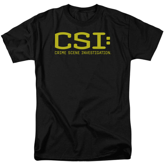 Csi - Logo - Short Sleeve Adult 18/1 - Black T-shirt