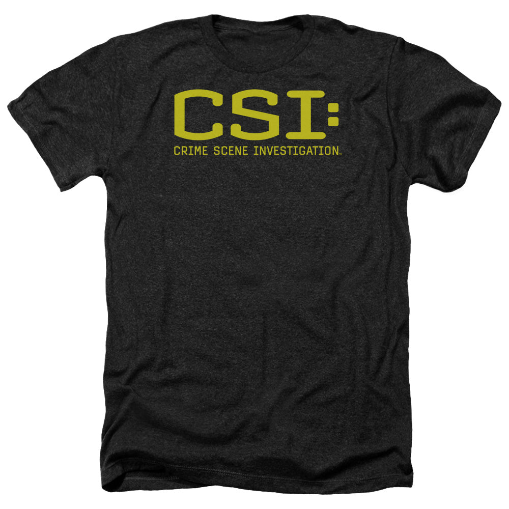 Csi - Logo - Adult Heather-black