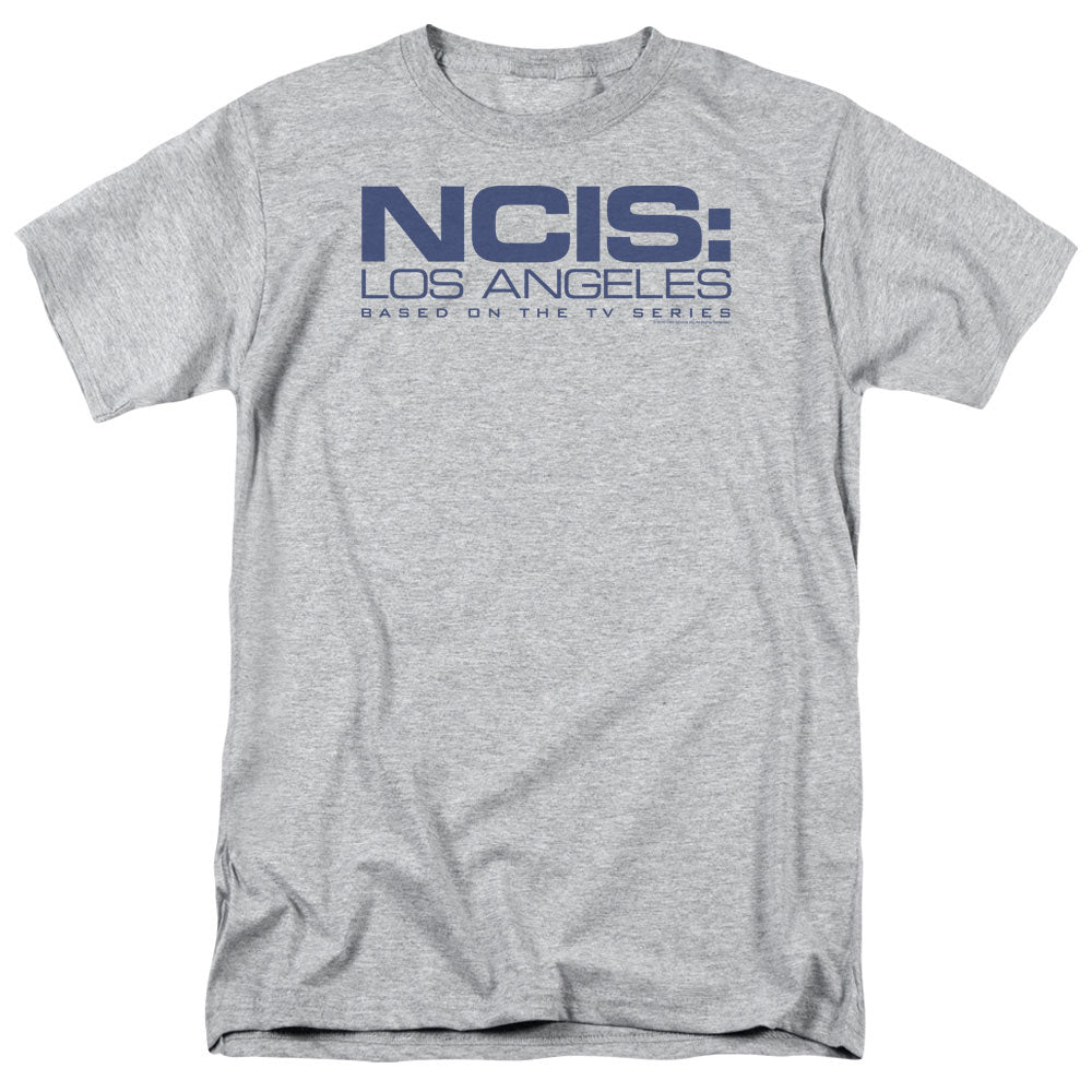 Ncis La - Logo - Short Sleeve Adult 18/1 - Athletic Heather T-shirt