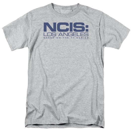 Ncis La - Logo - Short Sleeve Adult 18/1 - Athletic Heather T-shirt