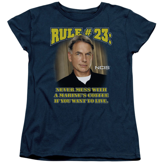 NCIS RULE 23 - S/S WOMENS TEE - NAVY T-Shirt