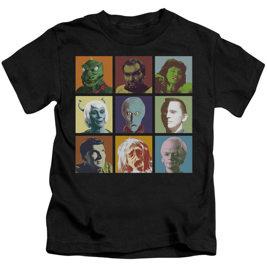 STAR TREK ALIEN SQUARES - S/S JUVENILE 18/1 - BLACK - T-Shirt
