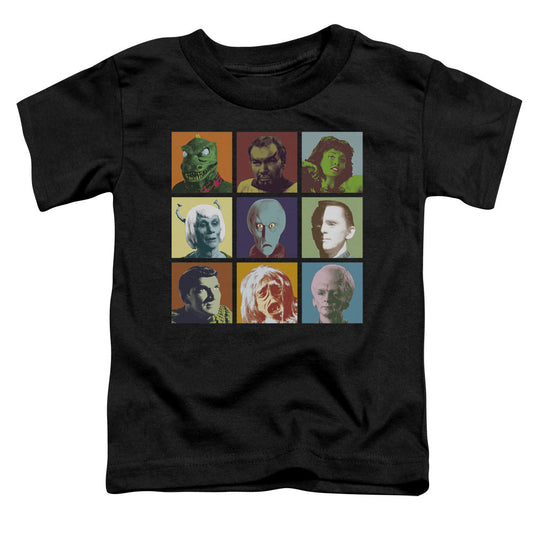 Star Trek - Alien Squares - Short Sleeve Toddler Tee - Black T-shirt