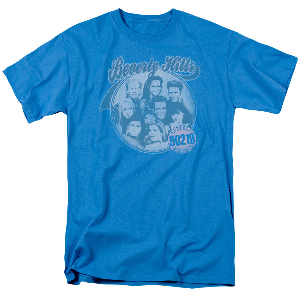 90210 - Circle Of Friends - Short Sleeve Adult 18/1 - Turquoise T-shirt