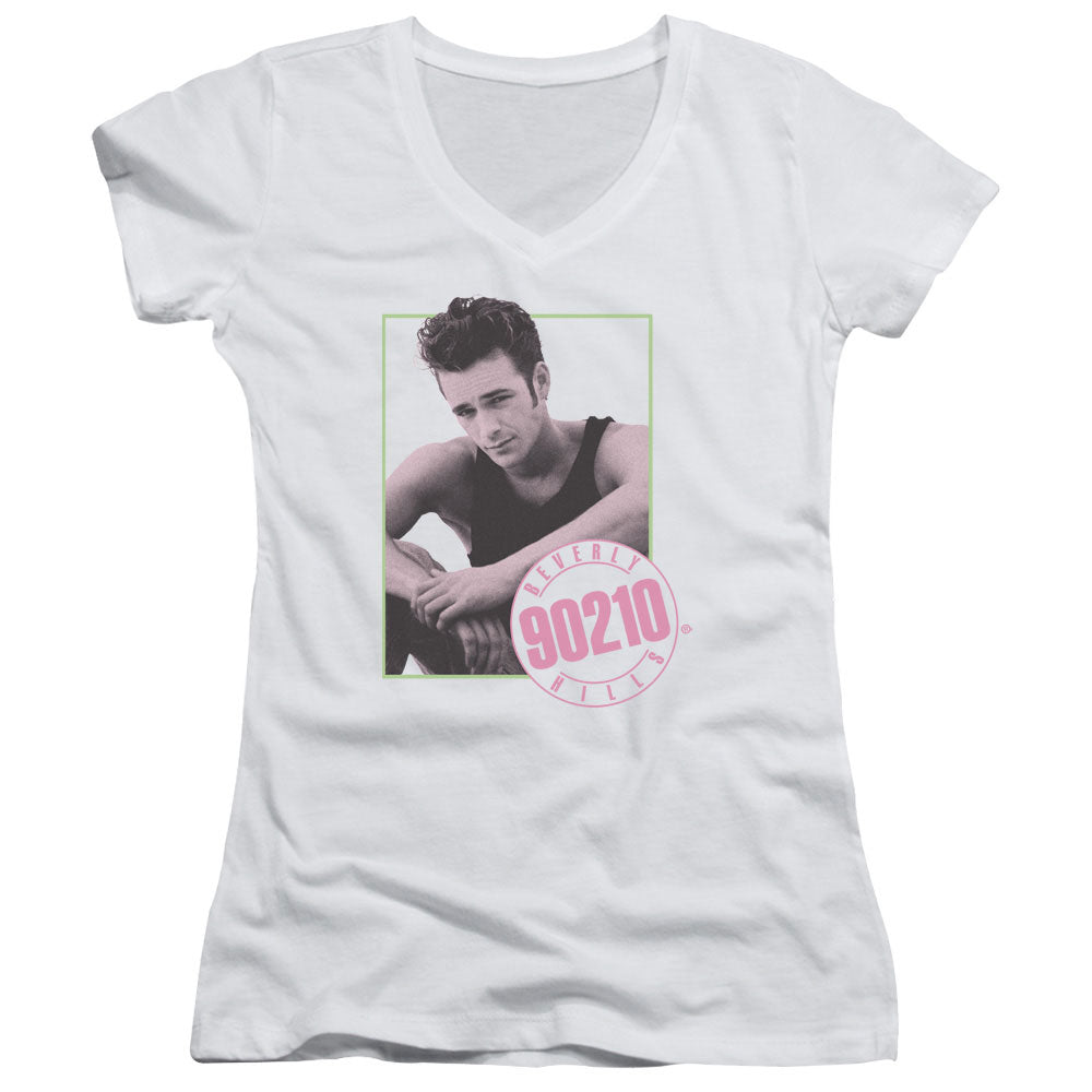 90210 - Dylan - Junior V-neck - White