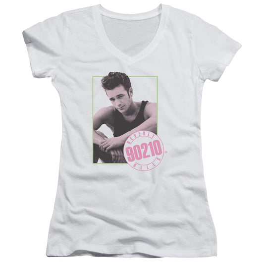 90210 - Dylan - Junior V-neck - White