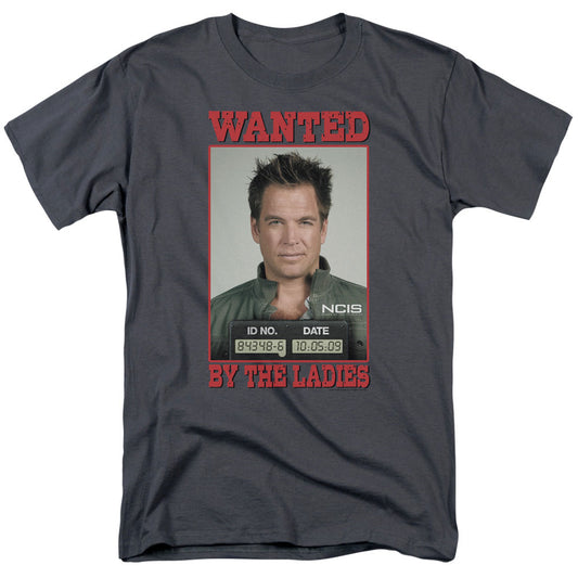 Ncis - Wanted - Short Sleeve Adult 18/1 - Charcoal T-shirt