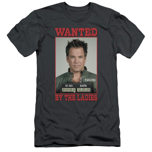 Ncis - Wanted - Short Sleeve Adult 30/1 - Charcoal T-shirt