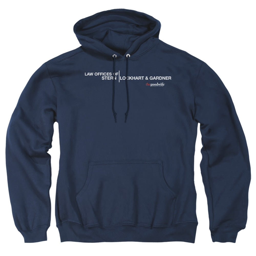 The Good Wife - Law Offices - Adult Pull-over Hoodie - Navy