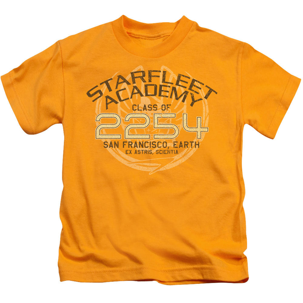 Star Trek - Kirk Graduation - Short Sleeve Juvenile 18/1 - Gold T-shirt