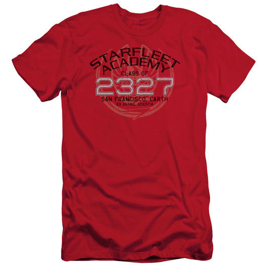 Star Trek - Picard Graduation - Short Sleeve Adult 30/1 - Red T-shirt