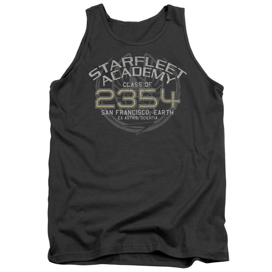Star Trek - Sisko Graduation - Adult Tank - Charcoal