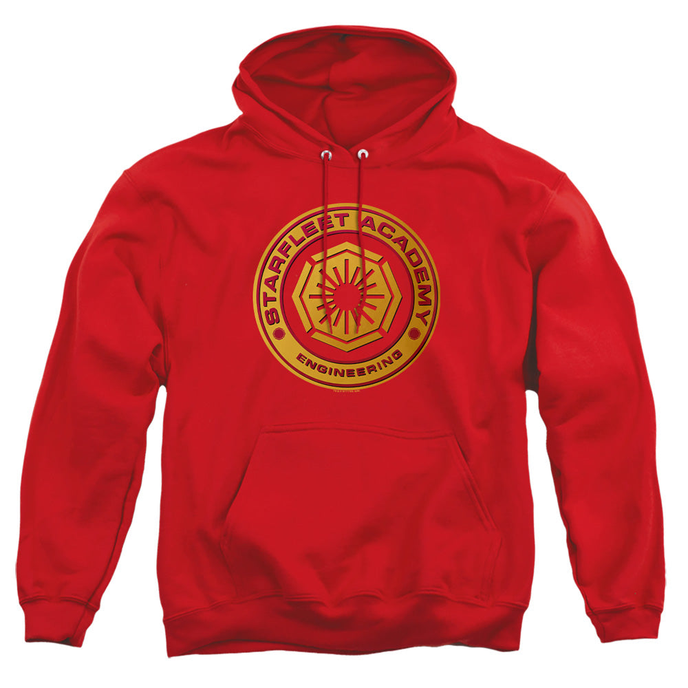 Star Trek - Engineering - Adult Pull-over Hoodie - Red