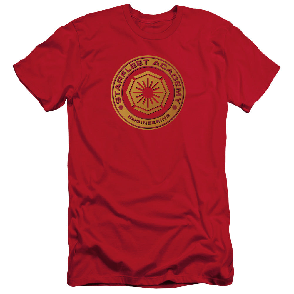 Star Trek - Engineering - Short Sleeve Adult 30/1 - Red T-shirt