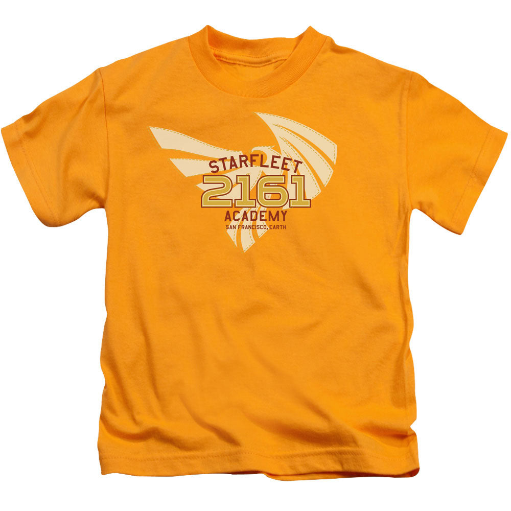 Star Trek - 2161 - Short Sleeve Juvenile 18/1 - Gold T-shirt