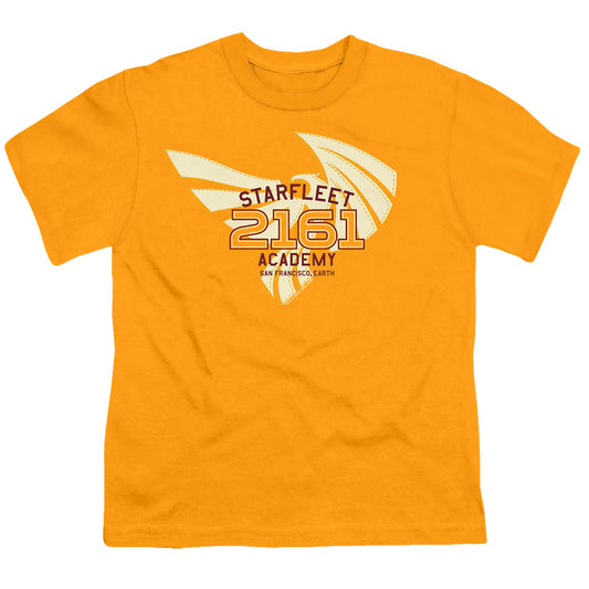 Star Trek - 2161 - Short Sleeve Youth 18/1 - Gold T-shirt